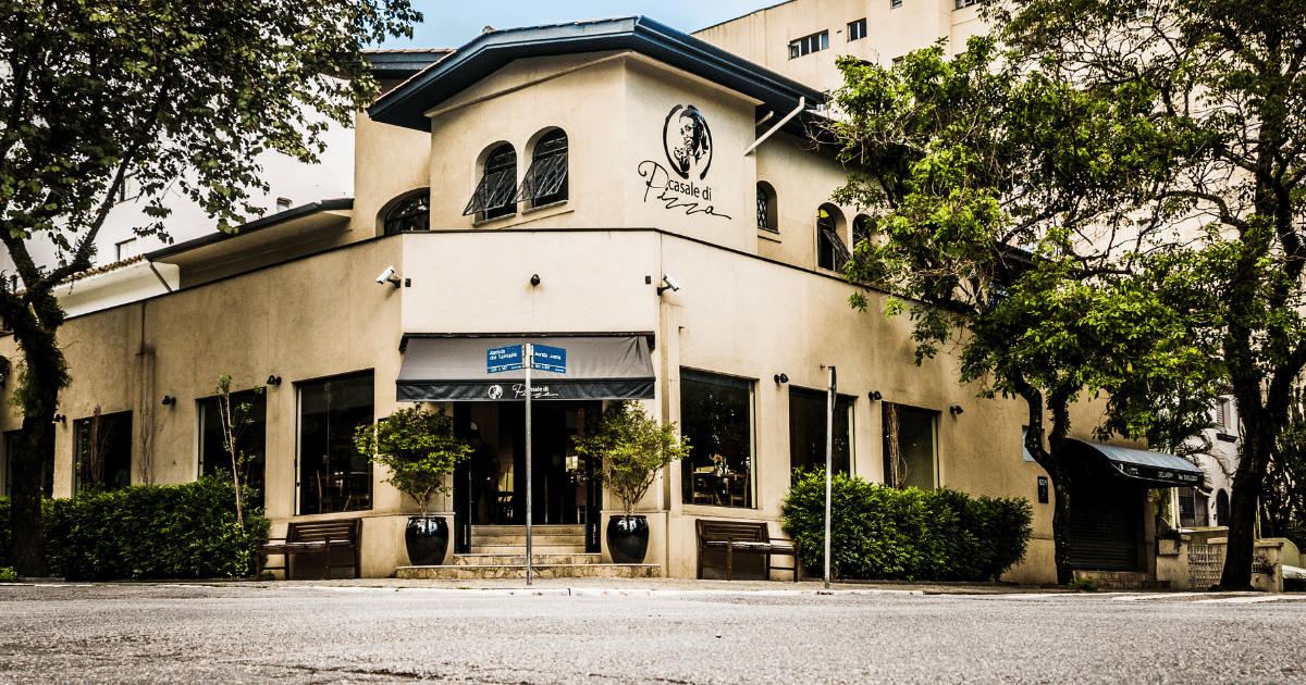 Fachada Casale di Pizza